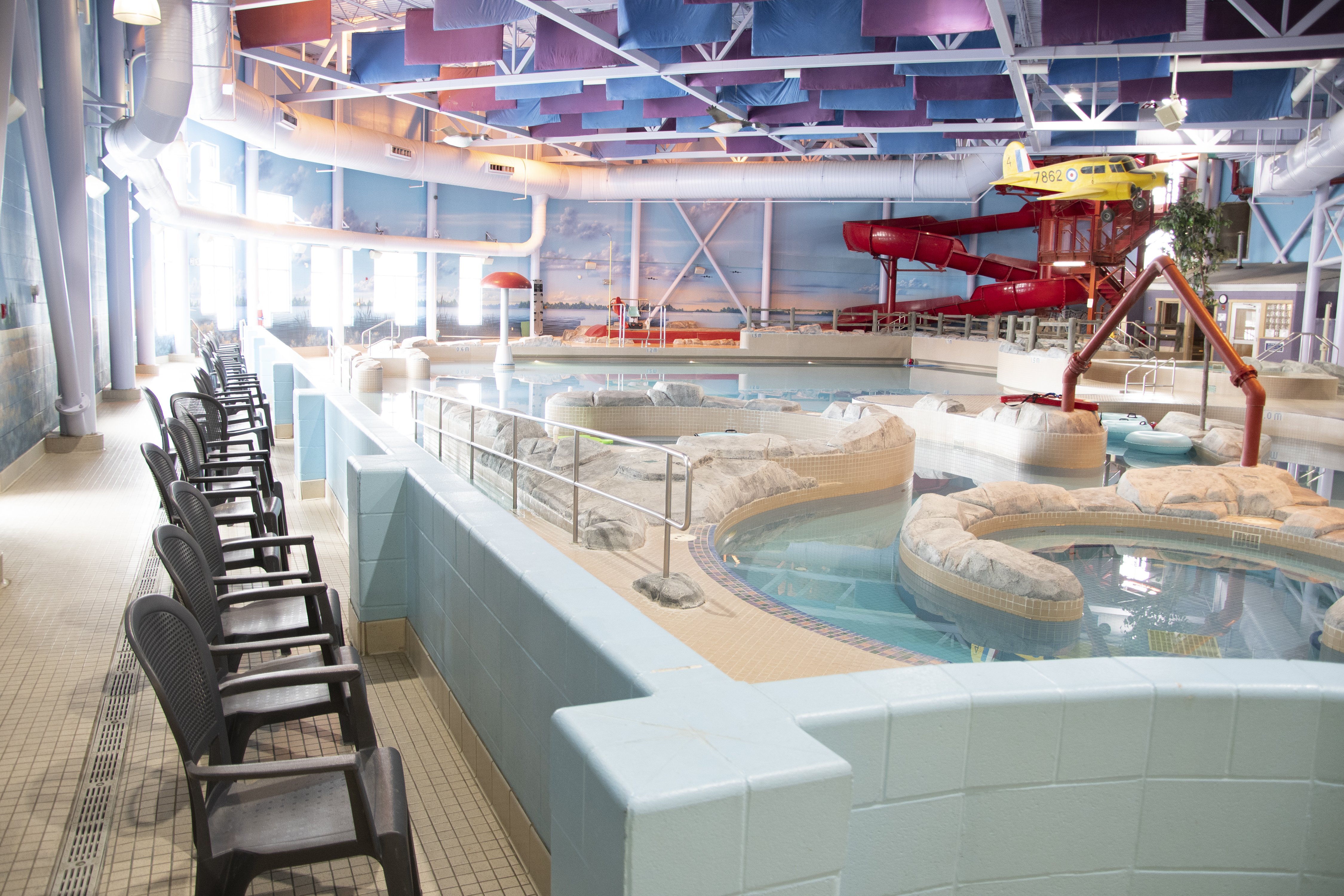 Swimming pool at the Gallagher Centre